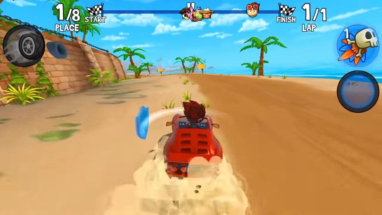 beach buggy racing cheat codes