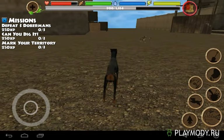 stray dog simulator game