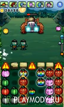 Pumpkins vs. Monsters v 3.2 Мод много денег