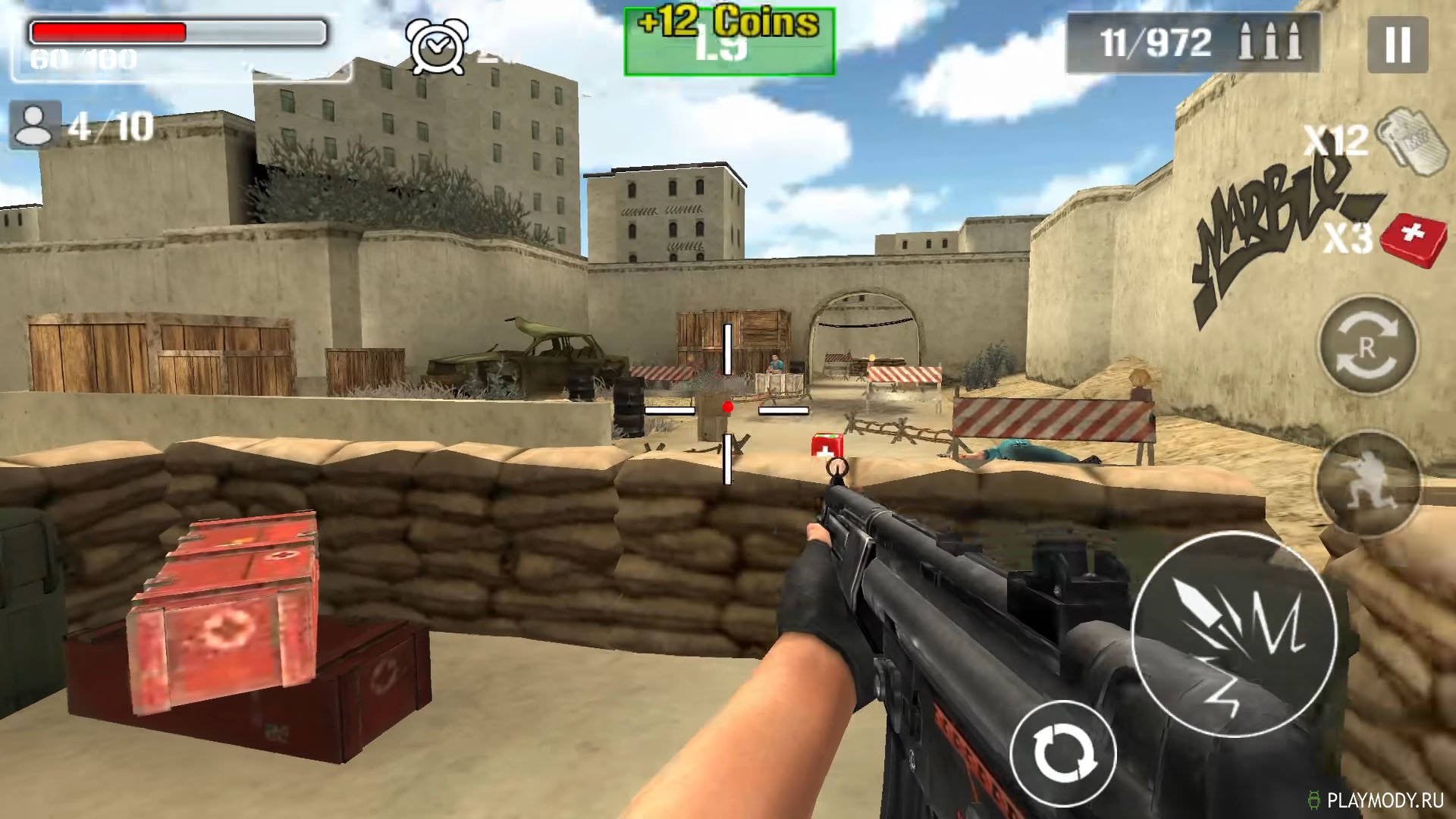 Скачать игру Army Counter Terrorist Attack Sniper Strike Shoot v 1.7.8 Мод много  денег