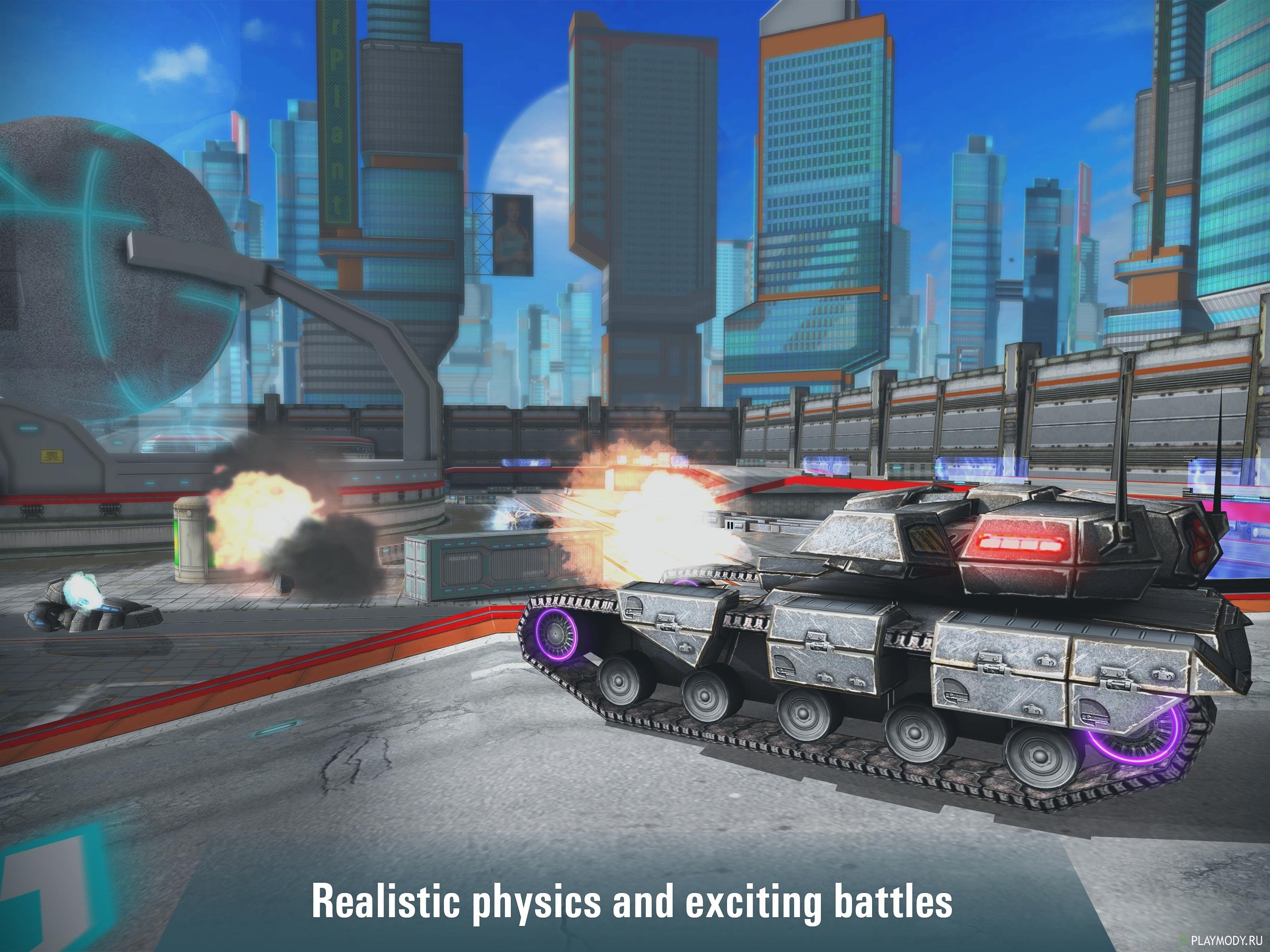 download the last version for mac Iron Tanks: Tank War Game